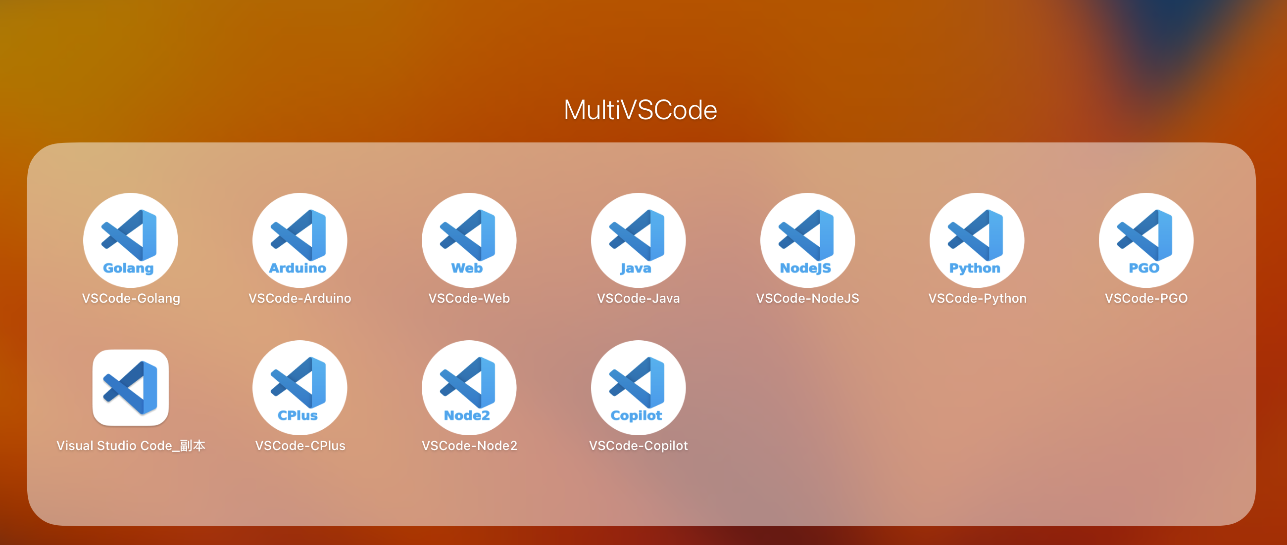 VSCodeMulti MacOS 多开软件-提升你的工作效率-奇妙博客